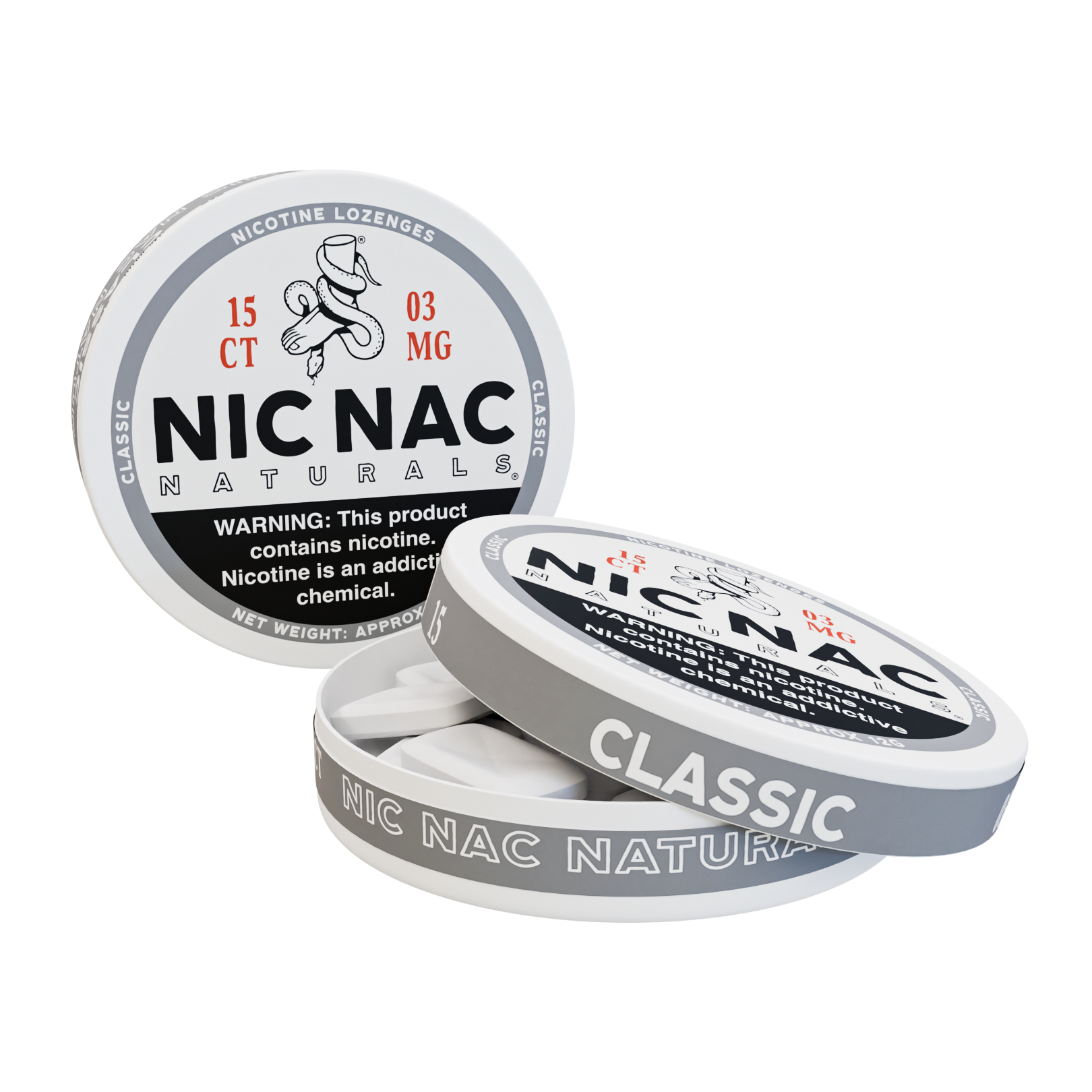 Nic Nac Naturals - Classic 1 Pack