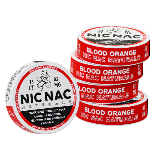 Nic Nac Naturals - Blood Orange 5 Pack