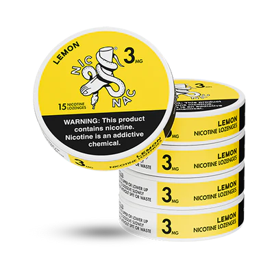 Nic Nac Naturals - Lemon 5 Pack