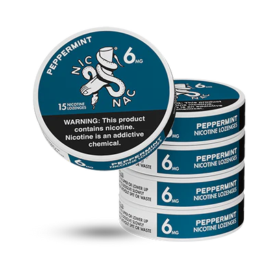 Nic Nac Naturals - Peppermint 5 Pack