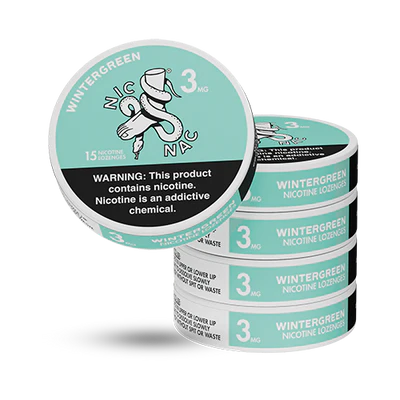 Nic Nac Naturals - Wintergreen 5 Pack
