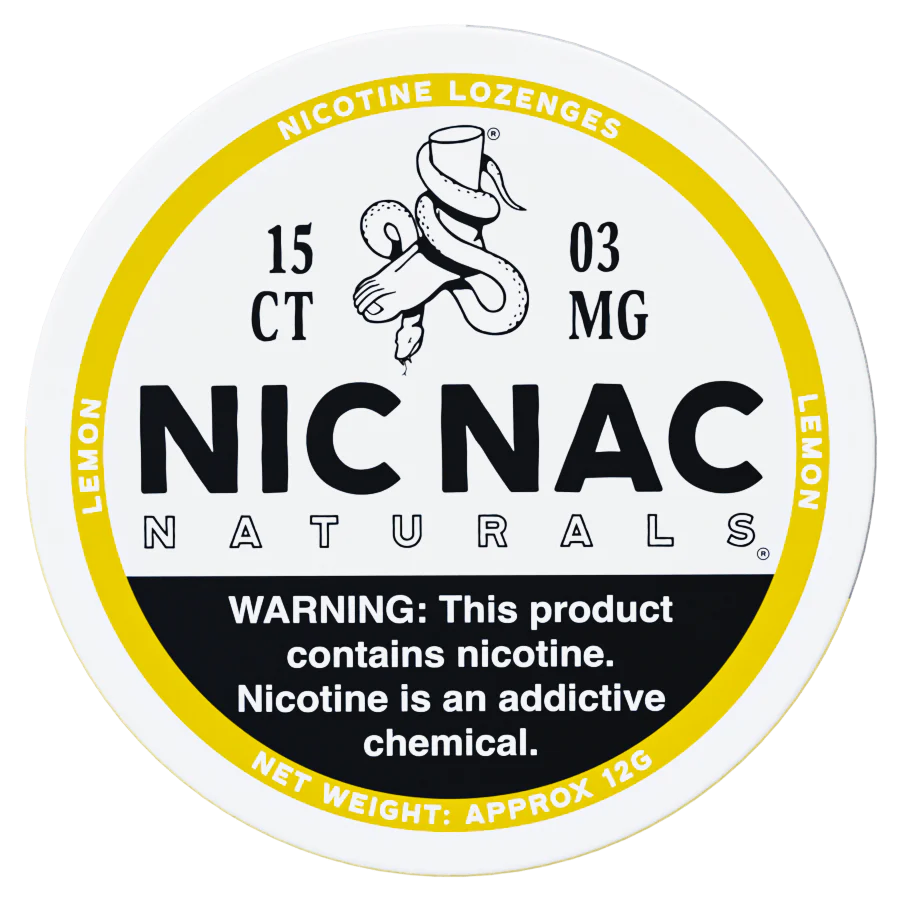 Nic Nac Naturals - Lemon 1 Pack